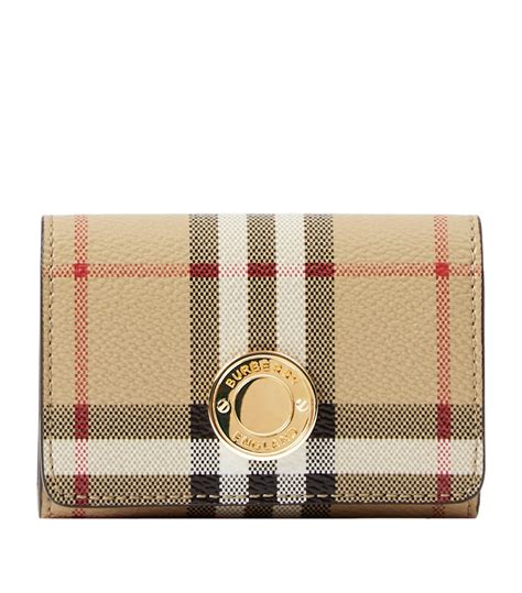 burberry card case with strap.